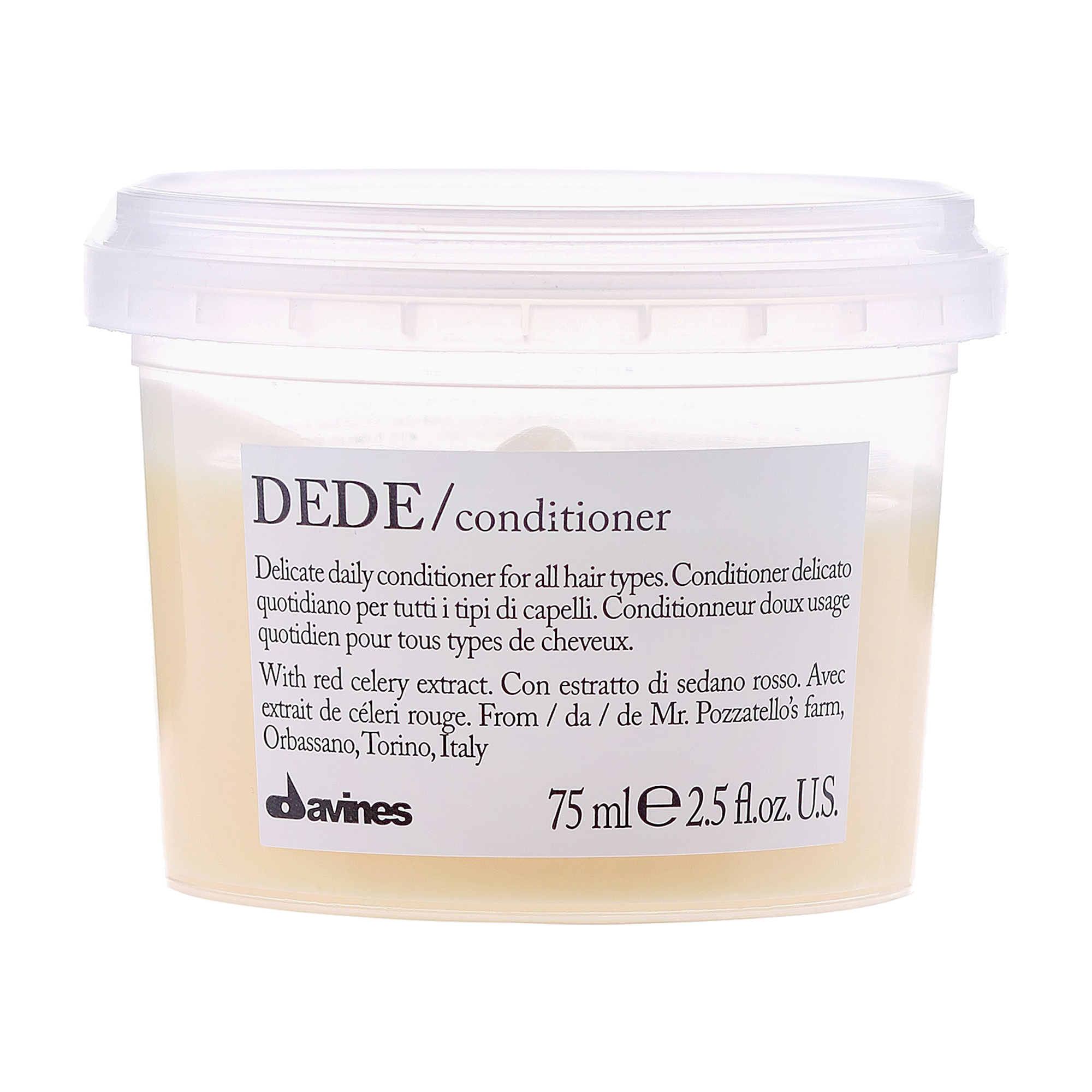 Делікатний кондиціонер для волосся Davines Dede Delicate Conditioner, 75 мл